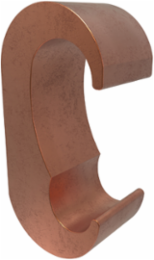 Permaground Copper Grounding E Crimp, Main Conductor Range 500-300, Main Rebar Size #5, Tap Range 3/0-6 Sol, Tap Rebar Size #3-#4, UL, CSA