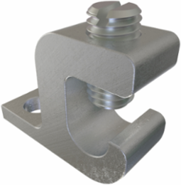 Aluminum Lay-in Ground Lug, Dual Rated, Conductor Range 4-14, Tin Plated, UL