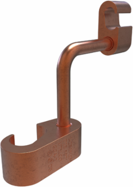 Permaground Copper Grounding Grid, Main Conductor Range 250-1, Tap Range 2-6, Ground Rod Sizes 1/2 to 5/8in, Rebar Sizes #3-#4, UL, CSA