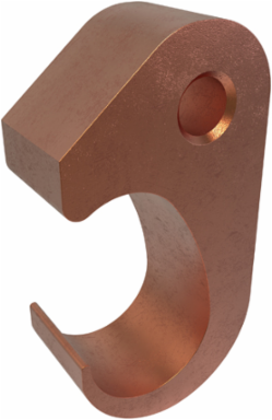 Permaground Copper Grounding Grid, Main Conductor Range 500-250, Tap Range 2-4, Ground Rod Sizes 5/8 to 3/4in, Rebar Sizes #5-#6, UL, CSA
