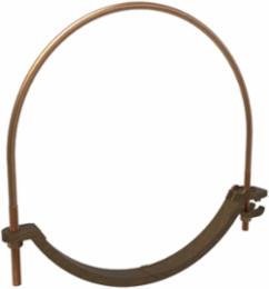 Permaground Copper Waterpipe Ground Clamp, Conductor Range 4/0-4, Pipe Size 12in, UL