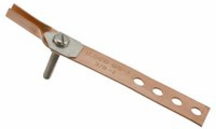 Permaground Copper Transformer Ground Clamp, Conductor Range 1-10 Sol