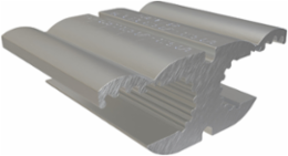 Aluminum Compression Tap Connector, Dual Rated, Main Conductor Range 3/0-1/0, Tap Range 3/0-1/0 Str, CSA