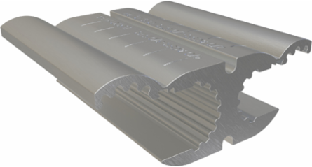 Aluminum Compression Tap Connector, Dual Rated, Main Conductor Range 4/0-3/0, Tap Range 2/0-1/0, CSA