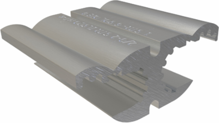 Aluminum Compression Tap Connector, Dual Rated, Main Conductor Range 2/0 Str - 2 Str and 3/0 Sol - 1 Sol, Tap Range 1/0 Sol - 6 Sol and 1 Str - 6 Str, CSA