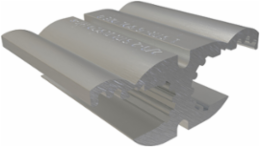 Aluminum Compression Tap Connector, Dual Rated, Main Conductor Range 2/0 Str - 2 Str and 3/0 Sol - 1 Sol, Tap Range 1/0 Sol - 6 Sol and 1 Str - 6 Str, CSA