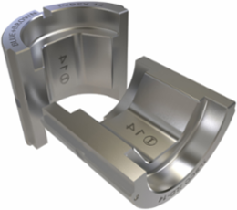 Compresion U Die, Brown/Blue Color Code, Crimping Capacity 400 CU, 350-300 AL
