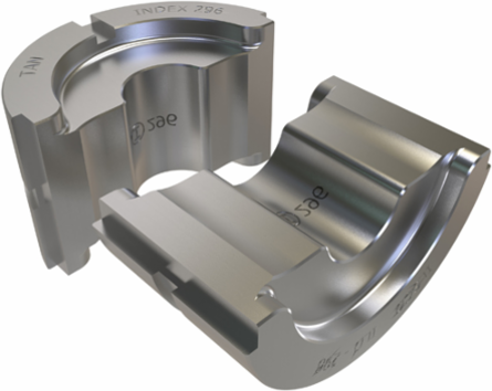 Compresion U Die, Tan Color Code, Crimping Capacity 1/0