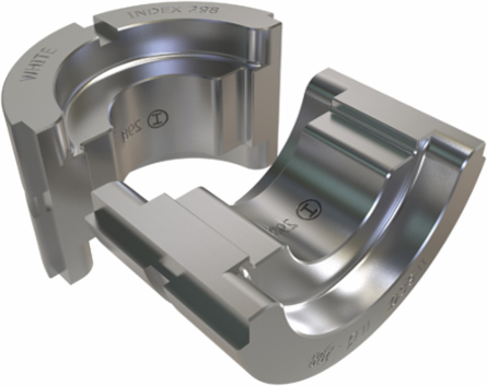Compresion U Die, White Color Code, Crimping Capacity 4/0