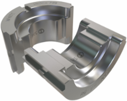 Compresion U Die, White Color Code, Crimping Capacity 4/0