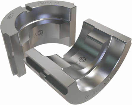 Compresion U Die, Red Color Code, Crimping Capacity 350, Flex 250 I,K,M, 262 DLO