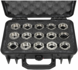 Compression Die Kit for Aluminum Surecrimp Connectors, 15 Dies with Pelican Case
