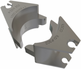 Compresion U Die, Color Code, Crimping Capacity 1000 CU, 750 AL