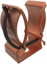 Copper Fuse Clip, Wire Reinforced, 600 Volts, 60 Amps