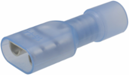 ILSCON Disconnect Terminal, Conductor Range 18-22, Female, Nylon Fully Insulated, Red Color Code, 0.250 x .032in Tab Size, Pack of 50