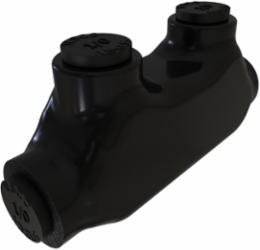 Nimbus Insulated Aluminum In-Line Splicer-Reducer Connector, Conductor Range 1/0-14, 2 Ports, Tin Plated, UL, CSA