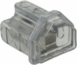 Cleartap Insulated Aluminum Multi-Tap Connector, 2 Ports, Conductor Range 4-14, 600 V