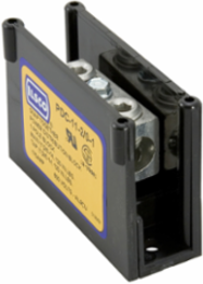 Power Distribution Block, Modular Design, Dual Rated, Line Conductor Range 2/0-14, Load Range 2/0-14, 1 Port Per Pole Line Side, 1 Port Per Pole Load Side, 1 Pole, UL, CSA