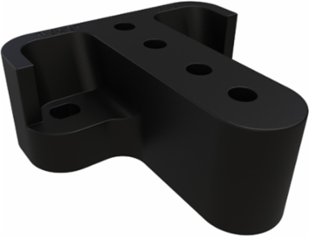 Phenolic Black Mounting Block for Neutral Bars