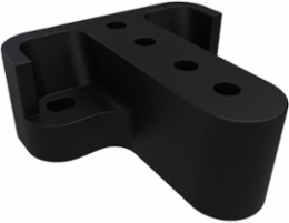 Phenolic Black Mounting Block for Neutral Bars
