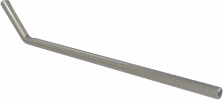 Structural Steel Ground Stud, 1/4in Nominal Rod Side, Equivalent Conductor Size 6, Tin Plated