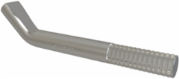 Structural Steel Ground Stud, 3/4in Nominal Rod Side, Equivalent Conductor Size 4/0, Tin Plated