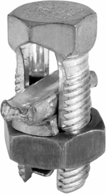 Copper Split Bolt, Conductor Range for Equal Main & Tap 250-4, Tin Plated, UL, CSA