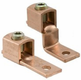 Copper Mechanical Lug Offset, Conductor Range 6-14, 1 Port, 1 Hole, #10in Bolt Size, UL, CSA