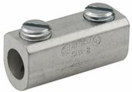 Aluminum Splicer/Reducer, Dual Rated, Conductor Range 2-14, Tin Plated, UL, CSA, Bag of 2