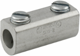 Aluminum Splicer/Reducer, Dual Rated, Conductor Range 2-14, Tin Plated, UL, CSA