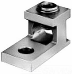 Aluminum Mechanical Lug, Conductor Range 2-14, 1 Port, 1 Hole, 1/4in Bolt Size, Tin Plated, UL, CSA