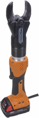 Taskmaster Battery Hydraulic In-Line Cutting Tool, Cutting Capacity 1.5in CU, 1.5in AL