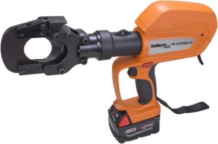 Taskmaster Battery Hydraulic Pistol Grip Cutting Tool, Cutting Capacity 1.9in CU, 1.9in AL