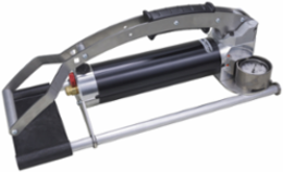 Taskmaster Hydraulic Pump for Remote Crimping or Cutting Heads, Includes Pump, Metal Case, and Instruction Manual
