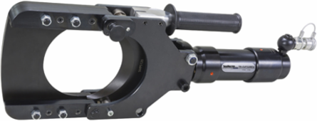 Taskmaster Remote Hydraulic Cutting Head, Includes Nylon Carrying Case, Metal Carrying Case, and Instruction Manual, Cutting Capacity 4.5in CU, 4.5in AL
