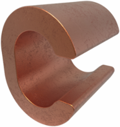 Permaground Copper Grounding C Crimp, Main Conductor Range 10-12 Sol, Tap Range 10-12 Sol, CSA