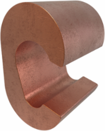 Permaground Copper Grounding C Crimp, Main Conductor Range 4/0-3/0 Sol, Tap Range 2-6 Sol, UL, CSA