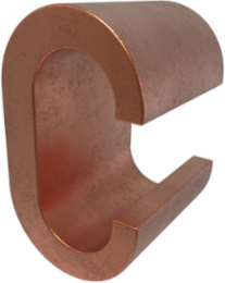 Permaground Copper Grounding C Crimp, Main Conductor Range 2/0-1/0 Sol, Tap Range 2/0-1/0, UL, CSA