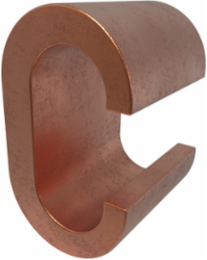 Permaground Copper Grounding C Crimp, Main Conductor Range 2/0-1/0 Sol, Tap Range 2/0-1/0, UL, CSA