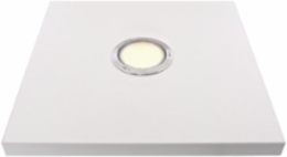 HYVE WARM Integrated Ground Fixture, Warm White, 2.36 Inch Diameter, 12 V, 0.80 Watt