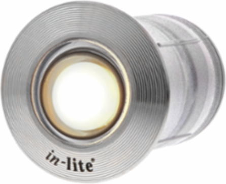 FUSION 22 RVS Integrated Ground Fixture, 22mm, 0.87 Inch Diameter, 12V, 0.2 Watt