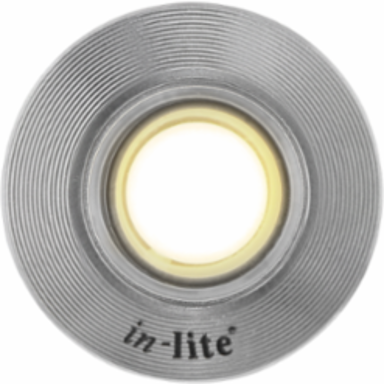 FUSION 22 RVS Integrated Ground Fixture, 22mm, 0.87 Inch Diameter, 12V, 0.2 Watt