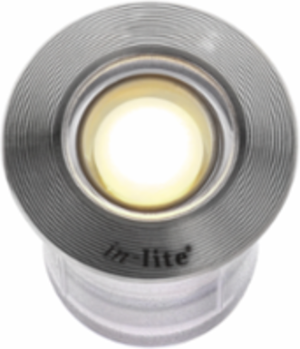 FUSION 22 RVS Integrated Ground Fixture, 22mm, 0.87 Inch Diameter, 12V, 0.2 Watt