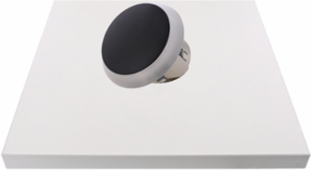 PUCK DARK Integrated Ground Fixture 12V, 60 mm, 3.39 in Diameter, 1.5 W, CRI 96