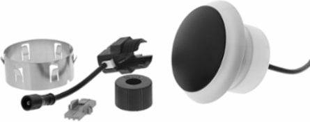 PUCK DARK Integrated Ground Fixture 12V, 60 mm, 3.39 in Diameter, 1.5 W, CRI 96