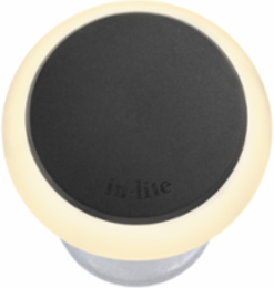 PUCK 22 DARK Integrated Ground Fixture, Warm White, 12V, 22 mm, Diameter 1.38 Inch