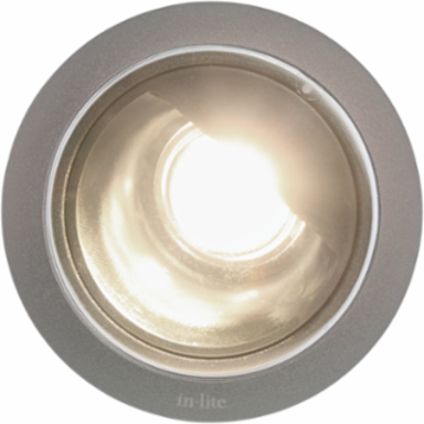 LUNA Integrated Ground Fixture, Warm White, 60mm, 2-3/8 Inch, 12V, 3W, IP67