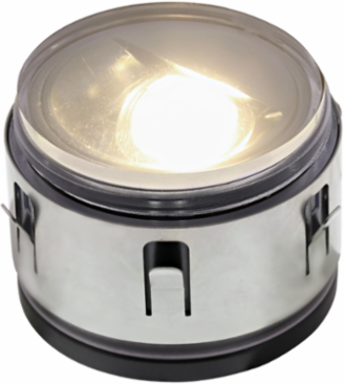 LUNA Integrated Ground Fixture, Warm White, 60mm, 2-3/8 Inch, 12V, 3W, IP67