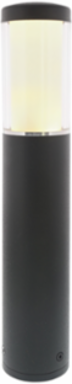 LIV LOW DARK Bollard Fixture, 14.65 Inch Height, 2.5 VA, Warm White 2,750 k