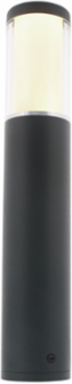 LIV LOW DARK Bollard Fixture, 14.65 Inch Height, 2.5 VA, Warm White 2,750 k